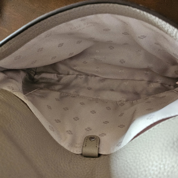 Kate Spade Pebbled Leather Fold Over Bag! NWOT! - Picture 12 of 13